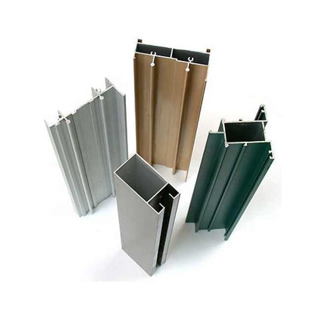 Perfiles de aluminio de extrusión para ventanas y puertas Perfiles de aluminio para la construcción